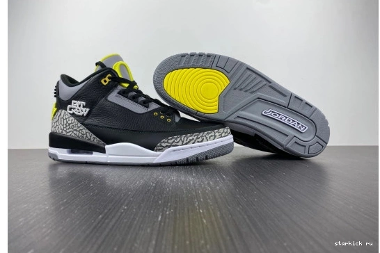 HO11-MNJDLS-5 3 Crew HO11-MNJDLS-5 Retro Pit Black Jordan Oregon Ducks 1109